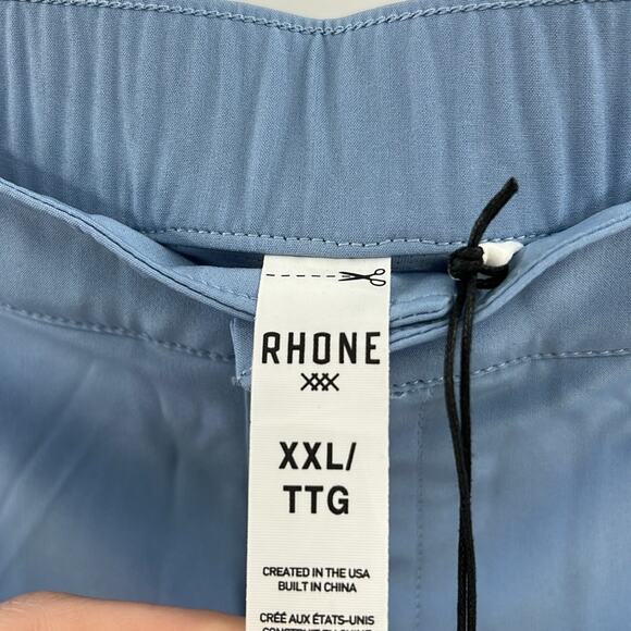 Rhone Men's Barrier Swim Short - Endless Sky Blue/Maui Blue - XXL - NWT - Picture 5 of 11